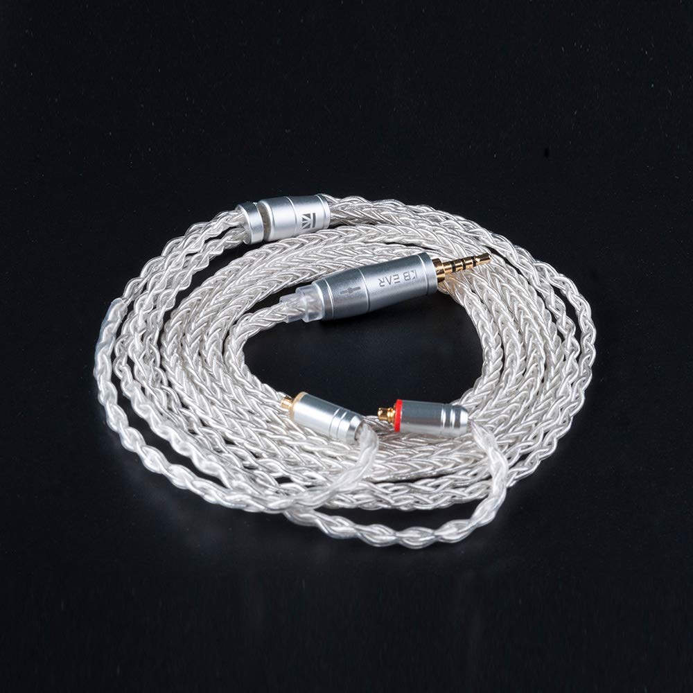 KBF4833) KB EAR 8芯 銀メッキ線ケーブル」 2千円以下でKZ最新 KBF4833) KB EAR 8芯 銀メッキ線ケーブル」 2千円以下でKZ最新