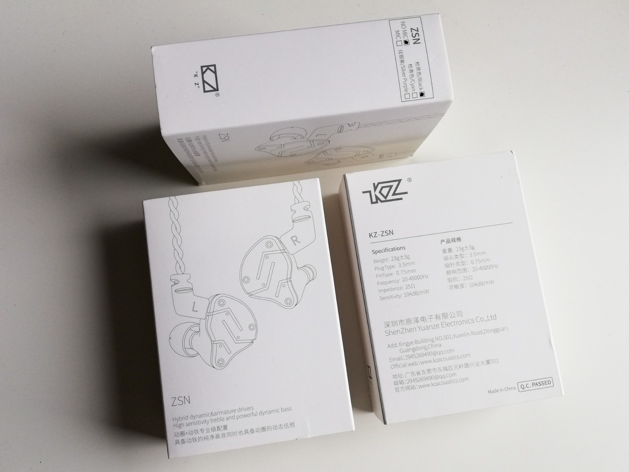 KZ ZSN」 この価格でこの品質＆この音質！ エントリー向けに最適