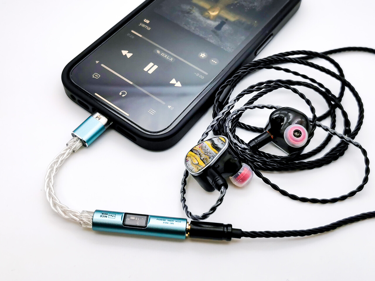 NICEHCK NK1 MAX」 2千円台の低価格で最大32bit/384kHzのハイレゾ再生