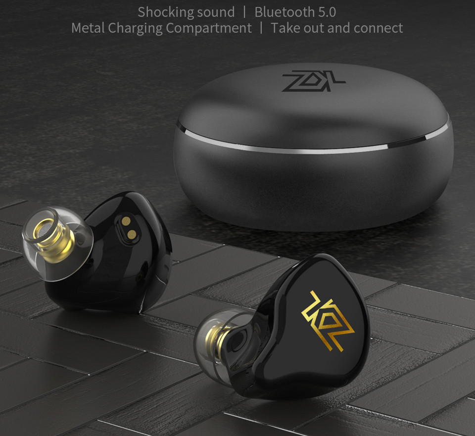 KZ T1 TWS」 あのKZ初のTWSはいきなりの1BA+1DDハイブリッド構成。低
