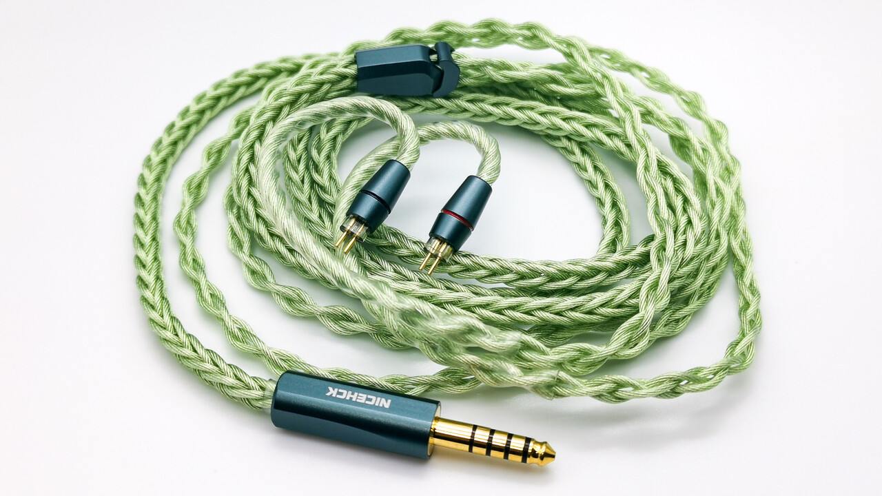 NICEHCK GreenMood」 ユニークマルチマテリアル複合線ケーブル ／ 独自