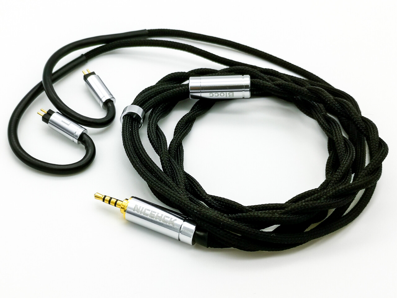 NICEHCK Blocc」 5N UPOCC 単結晶銅線ケーブル。高い解像度と NICEHCK Blocc」 5N UPOCC 単結晶銅線ケーブル。高い解像度と