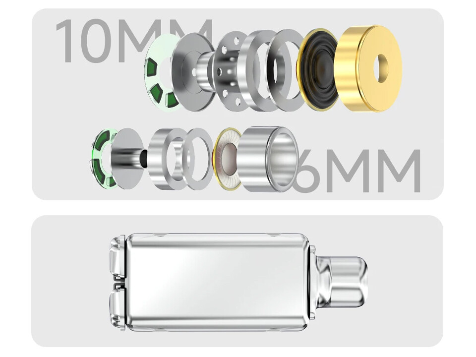 CVJ NOZOMI」 個性的なフェイス交換ギミックを備えつつ、10mm+6mmの2DD