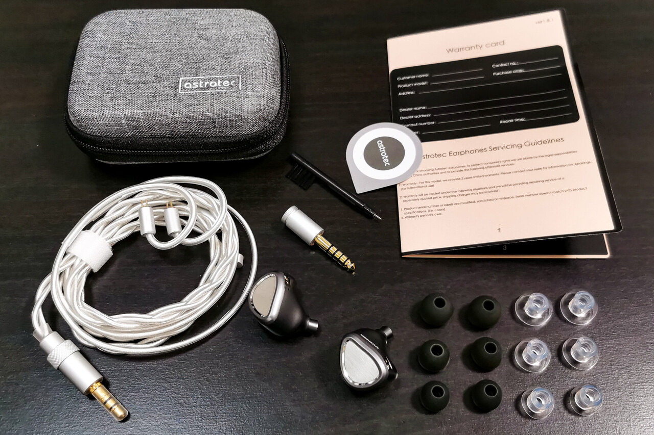 Astrotec Archimedes ATS-01」 14.8mm平面ドライバー+ピエゾ構成