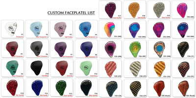 Hisenior / Faceplate List