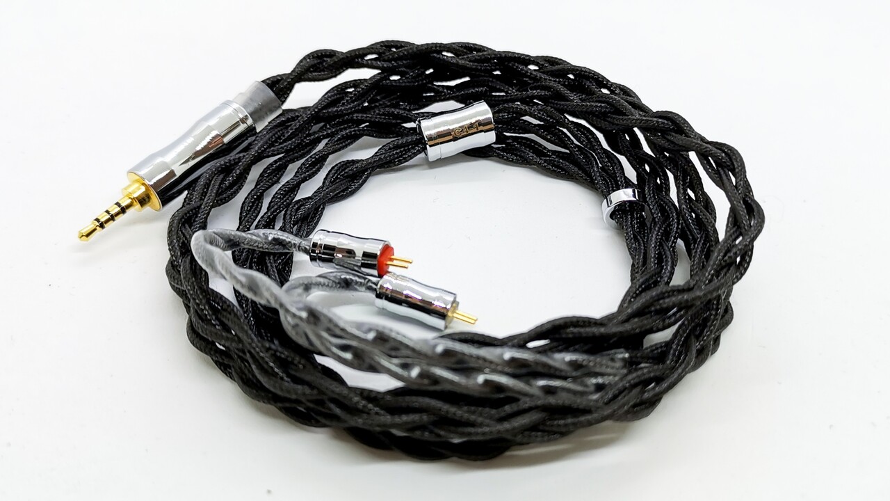 NICEHCK C4-1」 銀メッキ 6N UPOCC 超高純度単結晶銅線を使用