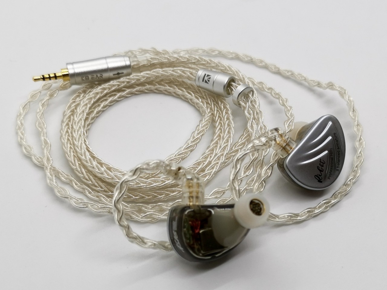 KBF4833) KB EAR 8芯 銀メッキ線ケーブル」 2千円以下でKZ最新 KBF4833) KB EAR 8芯 銀メッキ線ケーブル」 2千円以下でKZ最新