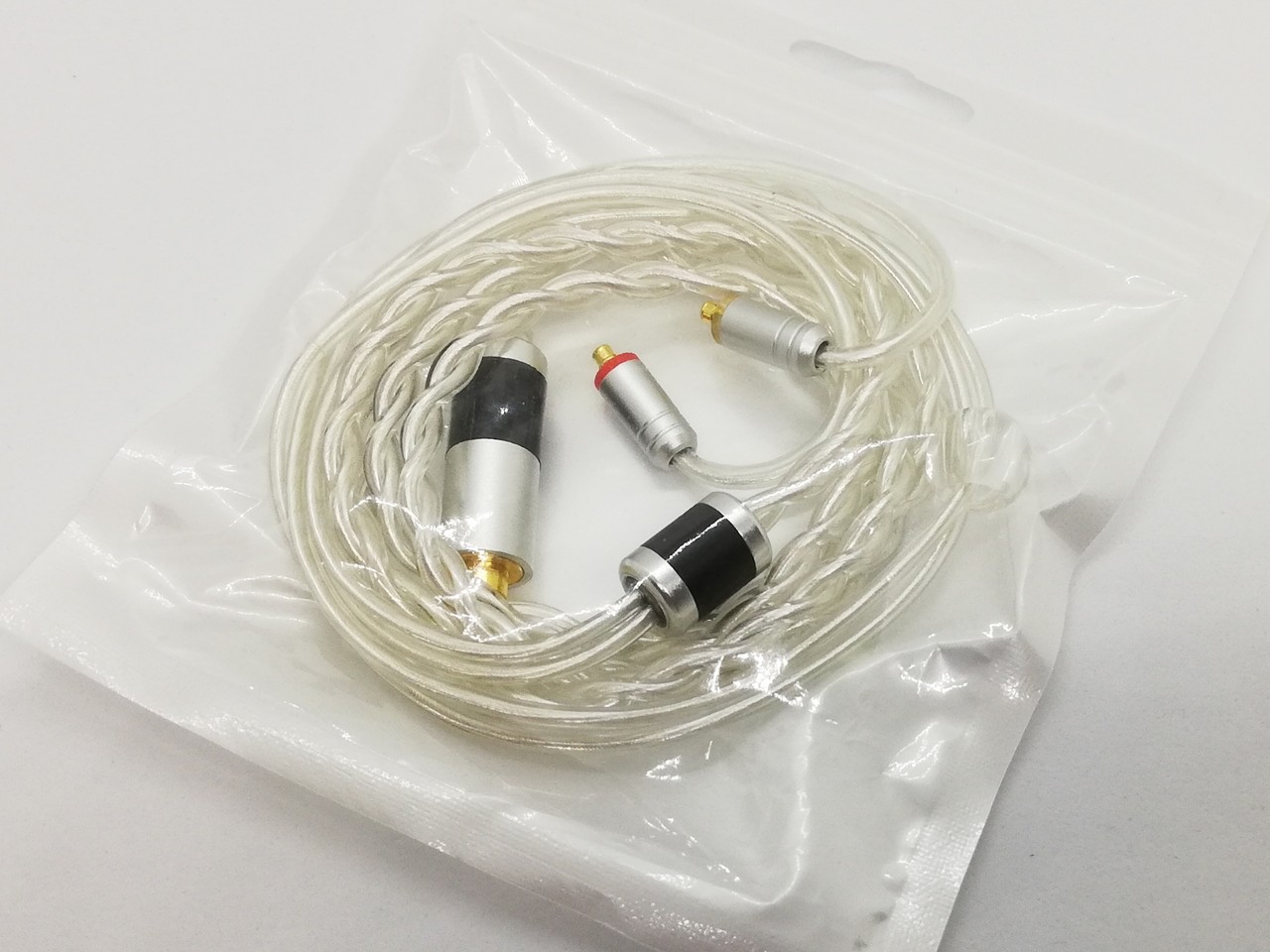 NICEHCK DJY3」 高純度銀メッキ単結晶銅(7N OCC)ケーブル NICEHCK DJY3」 高純度銀メッキ単結晶銅(7N OCC)ケーブル