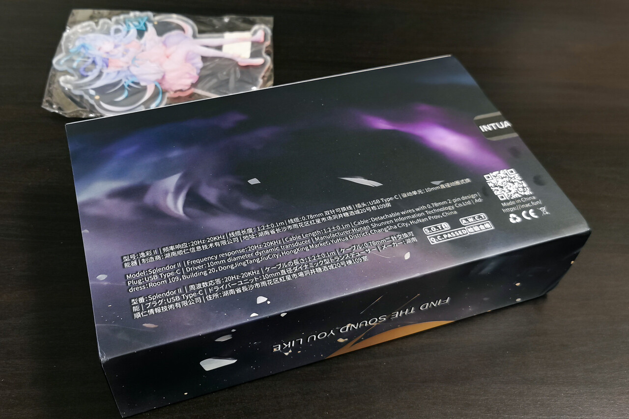 イヤホン INTUAURA Splendor II INTUAURA Splendor II」 高い実力を持ちつつ「謎っぽさ」もあり