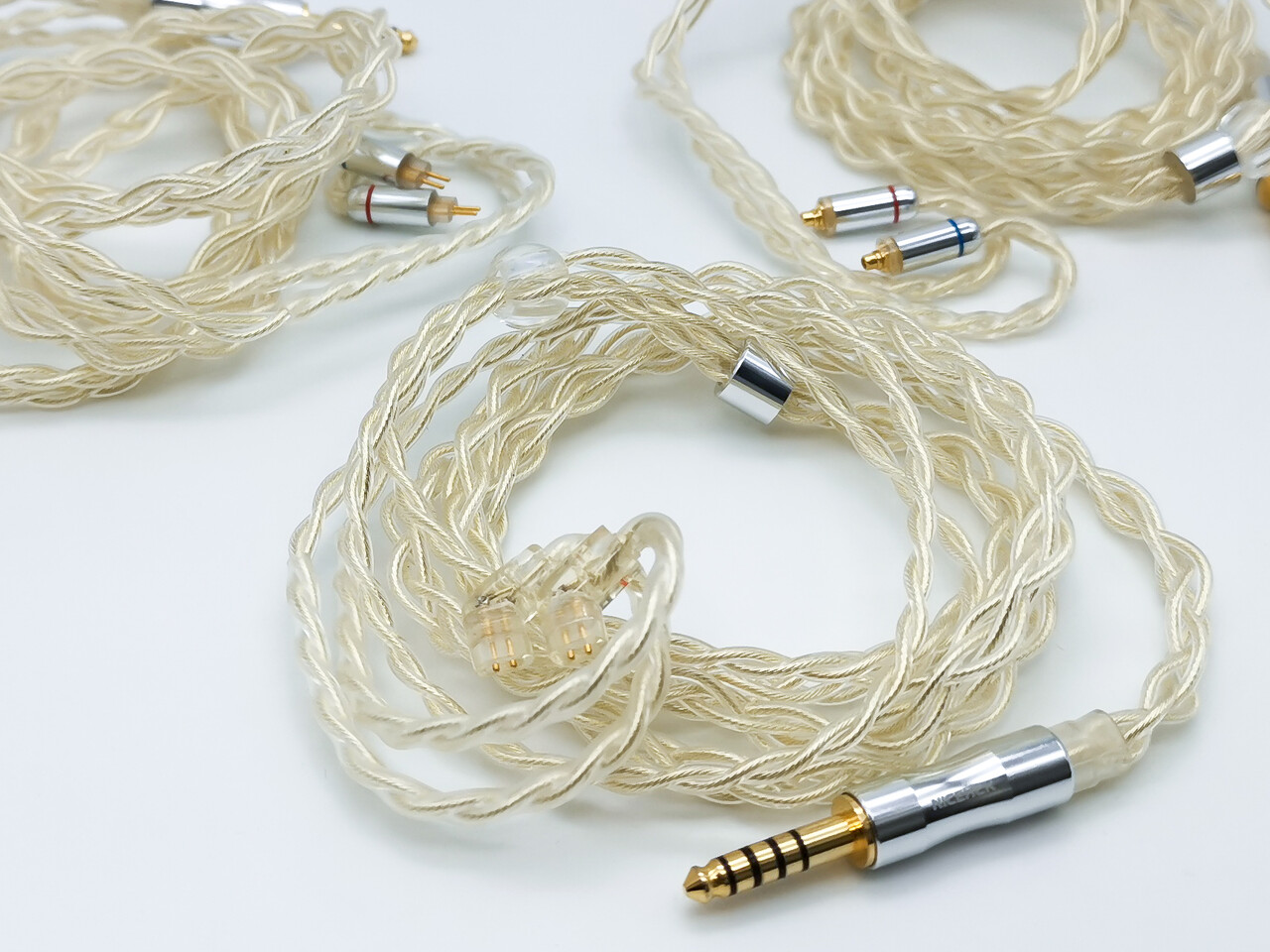 NICEHCK SilverDay」 5N 銀メッキOCC 単結晶銅線ケーブル