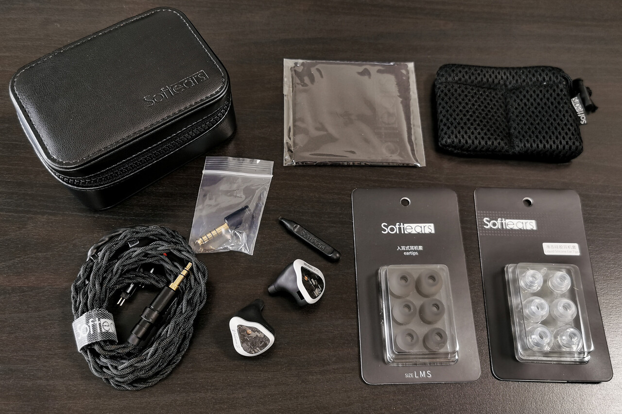 [付属品完備] Softears Volume S 棚からレビュー】 「Softears Volume S」 クールな外観と2種類の