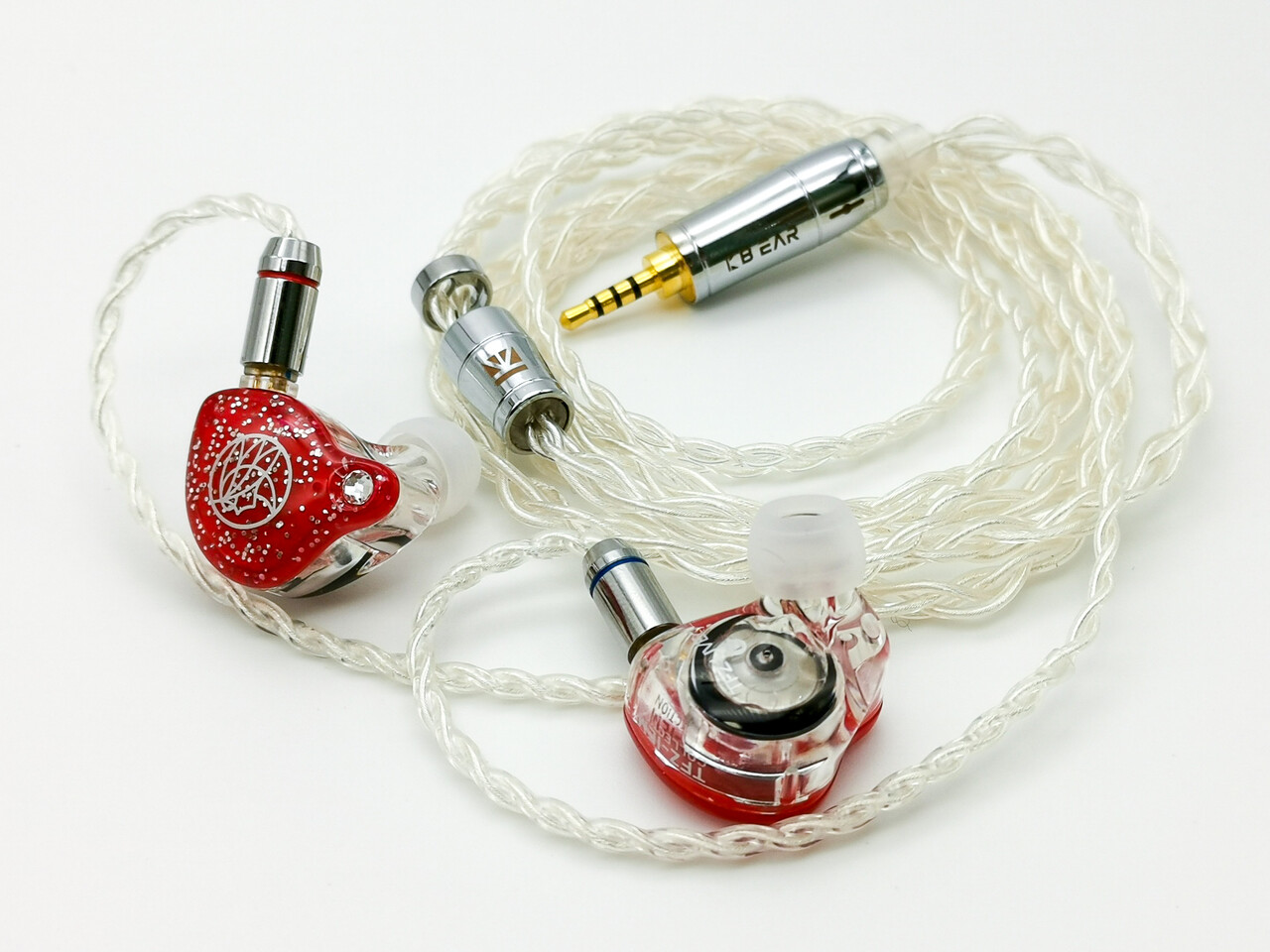 KBX4904」 KBEAR Limpid 4芯 4N 純銀線ケーブル / サウンドも KBX4904」 KBEAR Limpid 4芯 4N 純銀線ケーブル / サウンドも