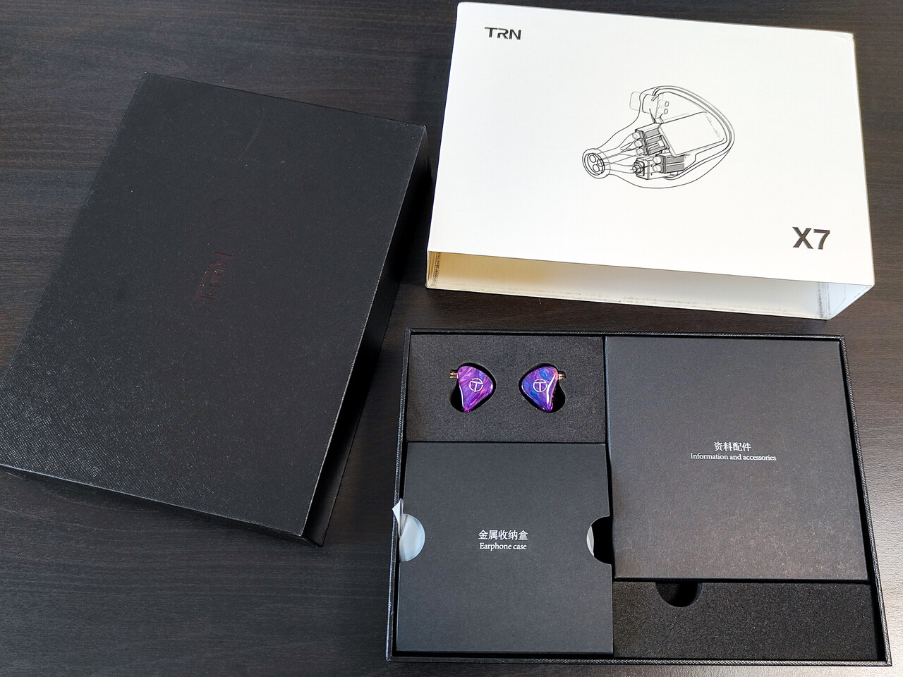 TRN X7」 美しい3Dプリントシェルに7BA構成。これまでの経験値を踏まえ