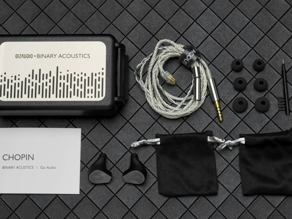 Gizaudio × Binary Chopin」 個性的なデザインにバランスに優れた3BA+