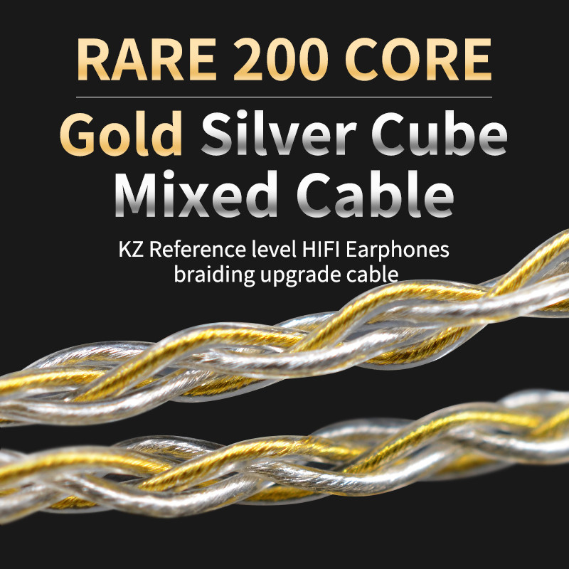 【9/8以降発送】KZ ZAX + BS-Copper 銀メッキケーブル 9/8以降発送】KZ ZAX + BS-Copper 銀メッキケーブル