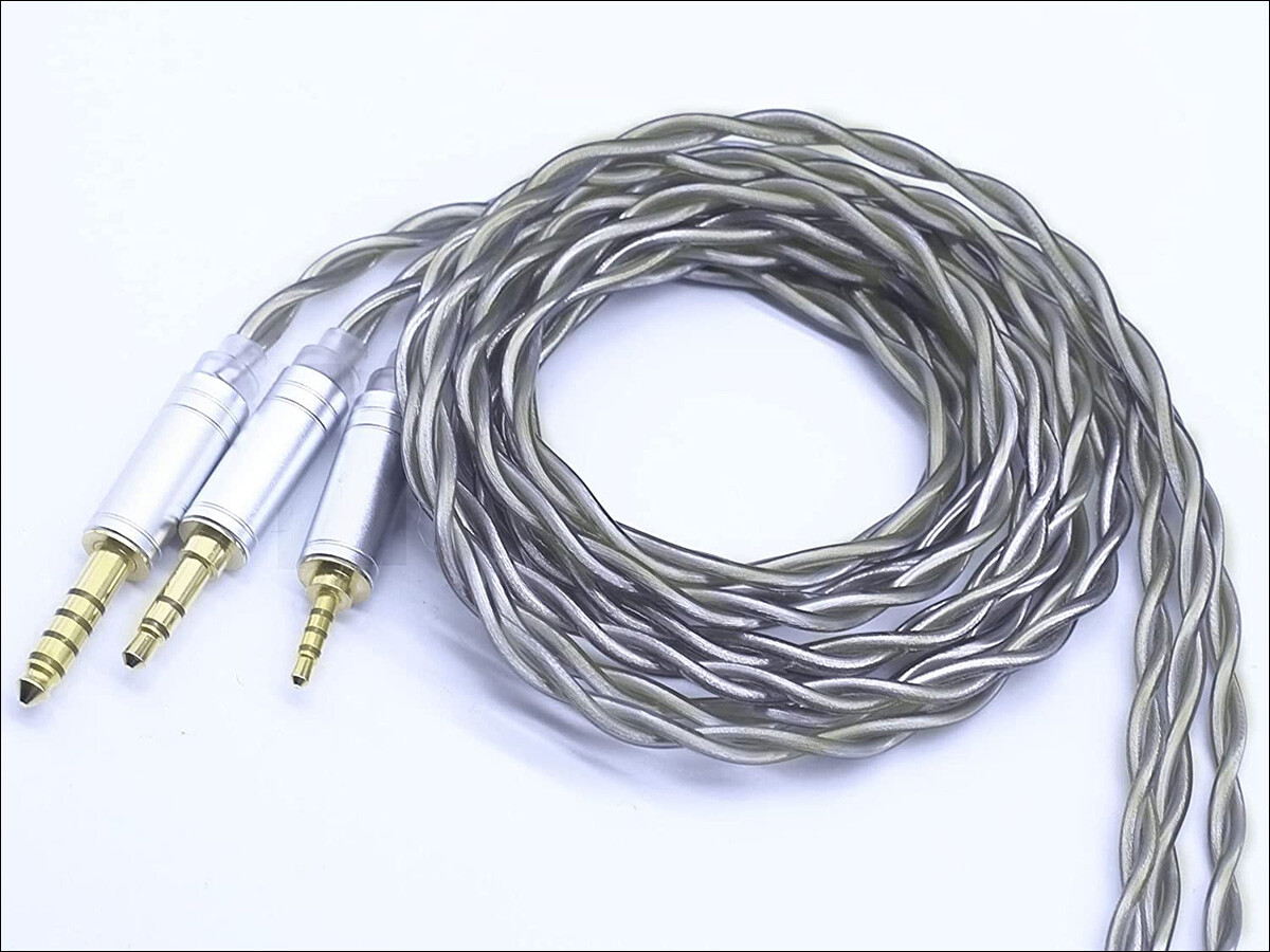 Amazon | JLY2 銀メッキ単結晶銅 リケーブル 3.5mm MMCX 2芯
