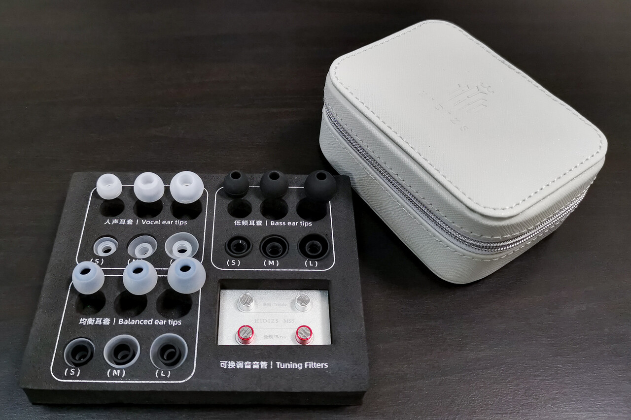 Hidizs MS5」 独自DD+Sonion製BAによるハイグレードな4BA+1DD Hidizs MS5」 独自DD+Sonion製BAによるハイグレードな4BA+1DD