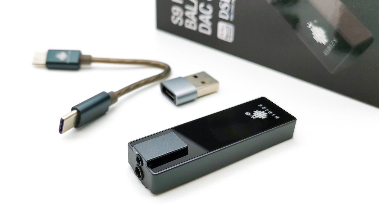 HIDIZS S9 バランス接続対応 ネイティブDSD USB-C DAC