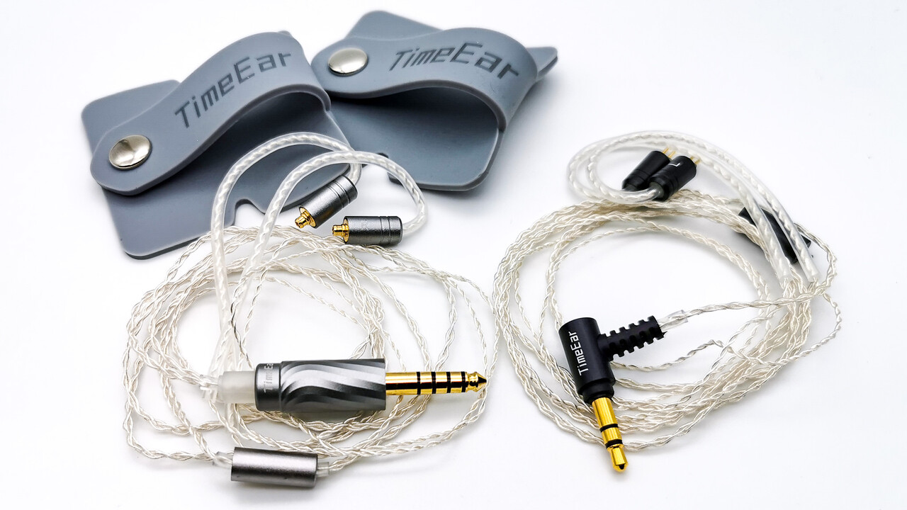 TimeEar TEN-99」 脅威の0.5mm銀メッキ線の4芯仕様でステージ用