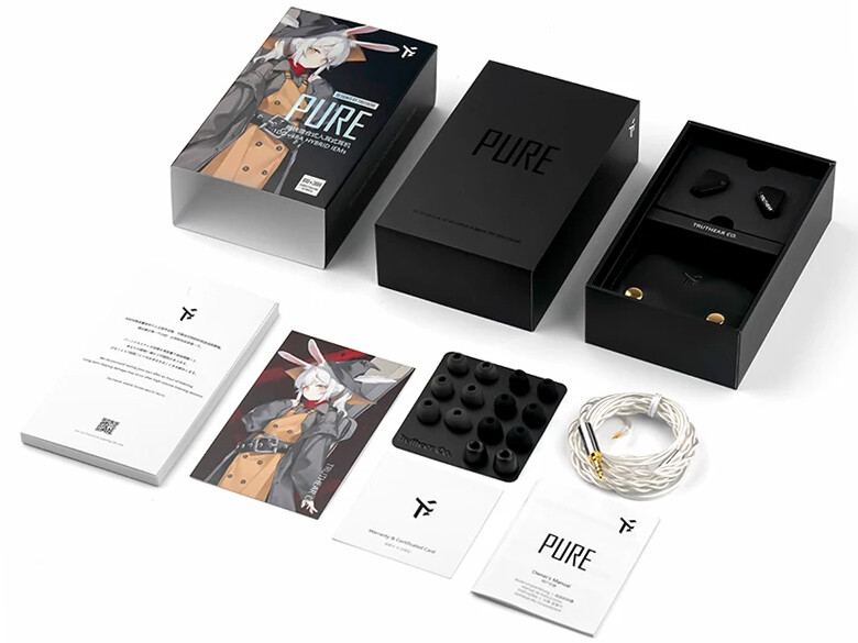 【新品未開封】Truthear Pure(Hexa上位版) TRUTHEAR PURE」 80ドル台の価格を維持しつつ、3BA+1DD構成、新