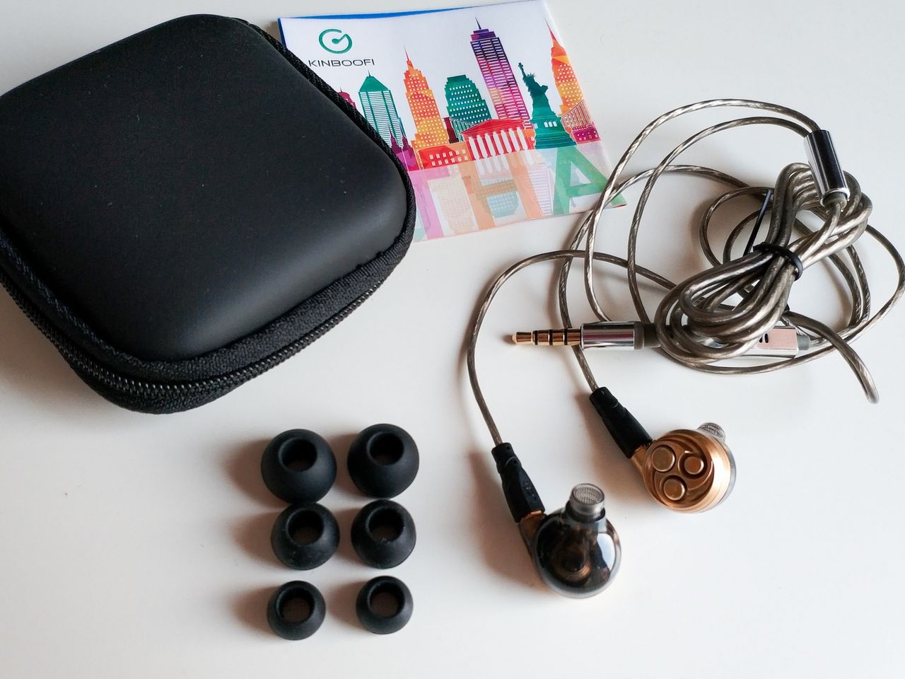 KINBOOFI KBF MX3 オーディオプレーヤー 有線 イヤホン オーディオ マニア向け KNOWLES製ドライバー 2BA＋1DD : KINBOOFI KBF MX3 オーディオプレーヤー 有線 イヤホン