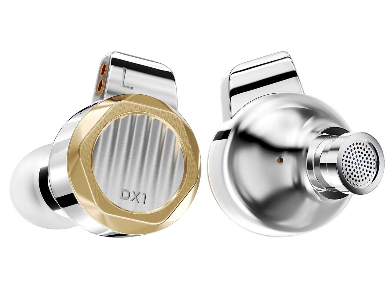 未使用に近い　LETSHUOER 「DX1」 有線イヤホン, LETSHUOER 「DX1」 有線イヤホン,11mmアルミマグネシウム合金製