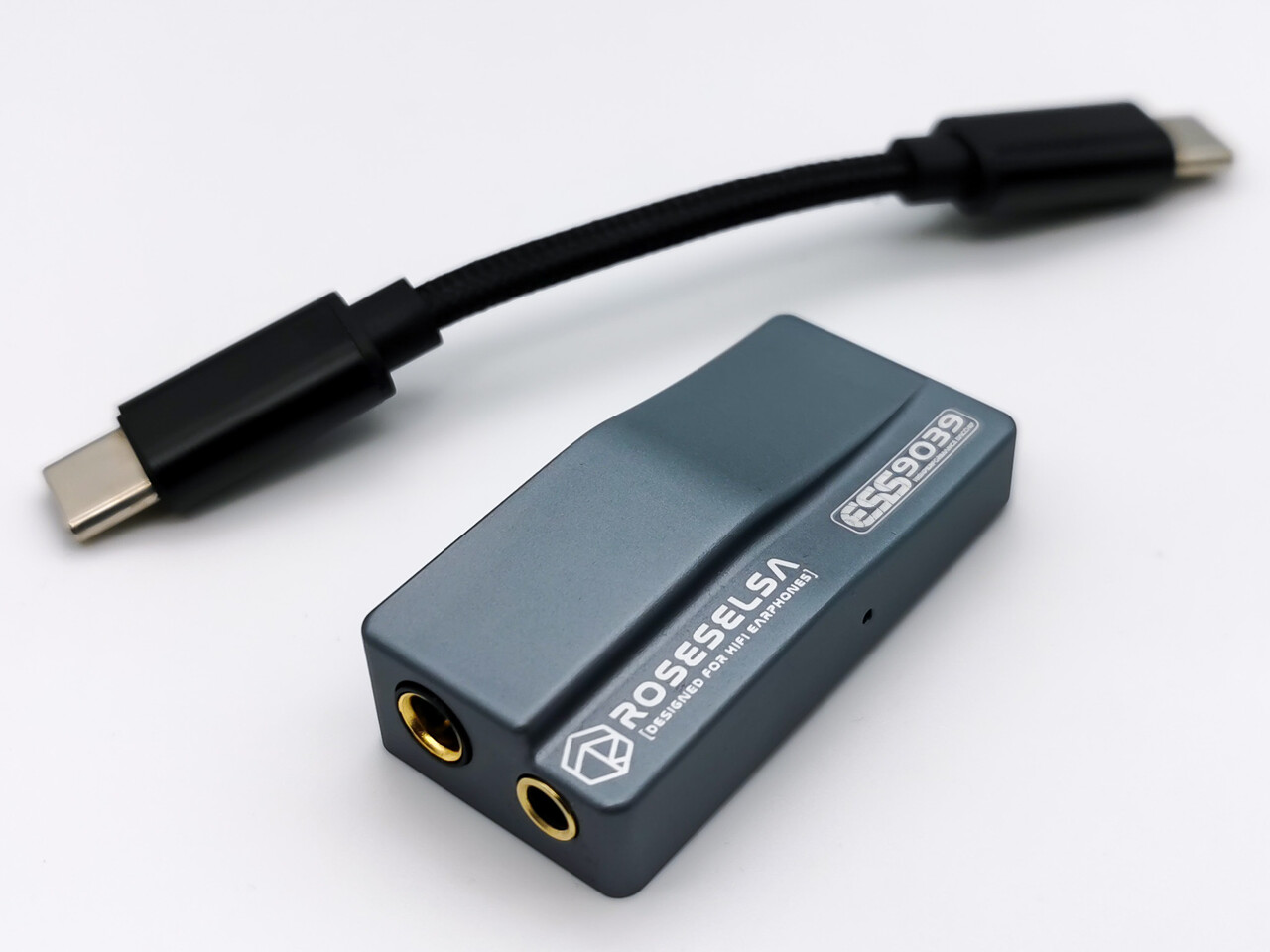 ROSESELSA RS9039」 DACにES9039Q2Mを搭載し、ノイズレス設計
