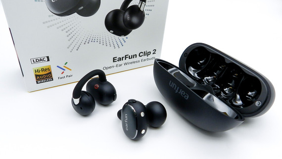 「EarFun Clip 2」 高性能ドライバー&ハイレゾ対応などの音質強化、長時間再生可能。軽快に「ながら聴き」を楽しめるイヤーカフ型ワイヤレスイヤホン 【レビュー】