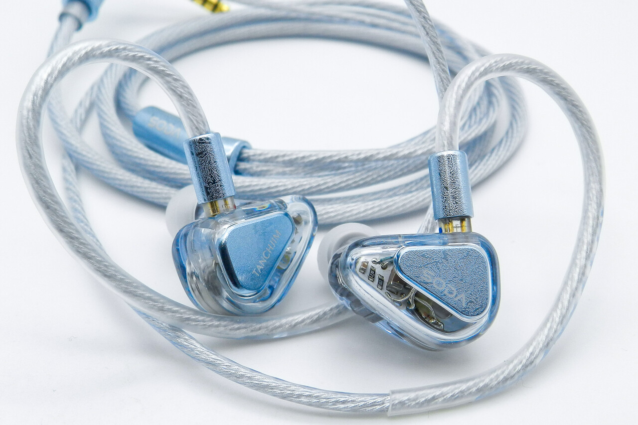 TANCHJIM SODA」 美しいクリアデザインに1DD+4BA+2基の独自Silk System