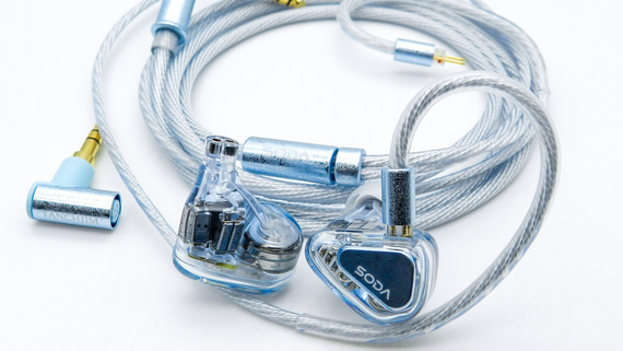 TANCHJIM SODA」 美しいクリアデザインに1DD+4BA+2基の独自Silk System