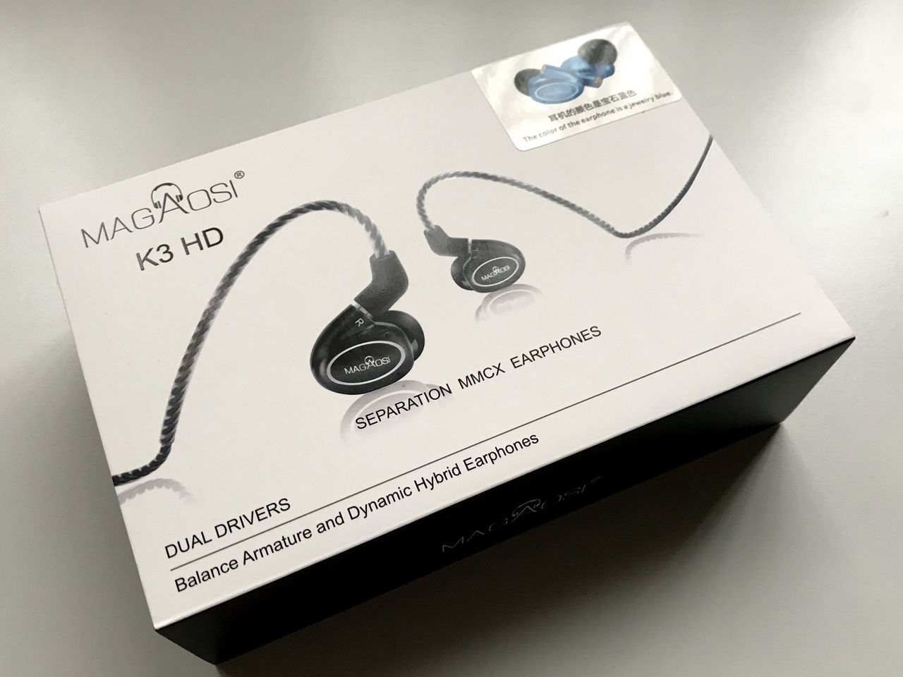 MaGaosi K3 HD」 あえて1BA+1DD構成でK3 Proより高域と愉しさを