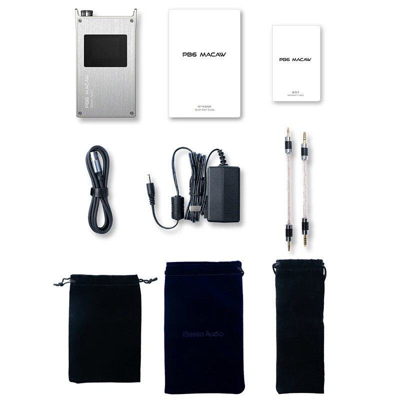iBasso PB6 MACAW」 JAN6418真空管を4基搭載。TUBE/ClassABモード切替