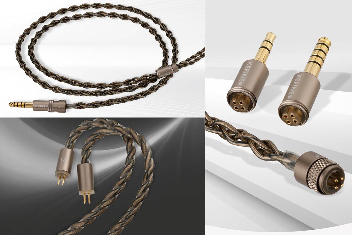 KEFINE Quatio」 メインの10mm DDを低域用DDと高域用2BAで補完