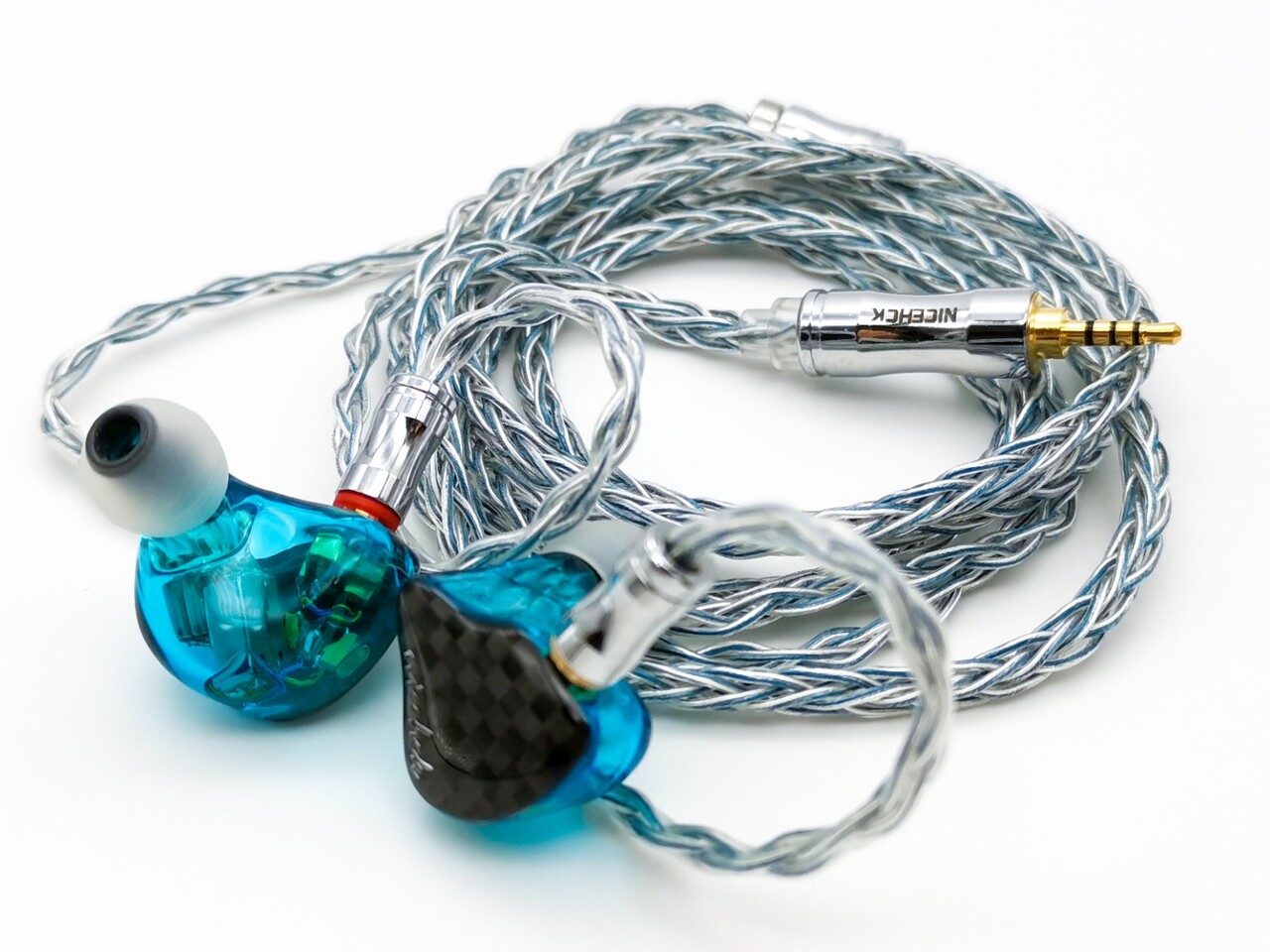 NICEHCK C8s-1 / C8s-2 / C8s-3 / C8s-4」8芯 高純度銅銀メッキ NICEHCK C8s-1 / C8s-2 / C8s-3 / C8s-4」8芯 高純度銅銀メッキ