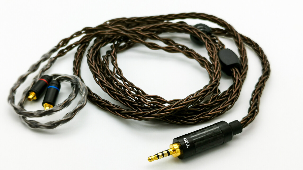bisonicr keep walking. : 「TRN T4」 8芯 単結晶銅線イヤホンケーブル 