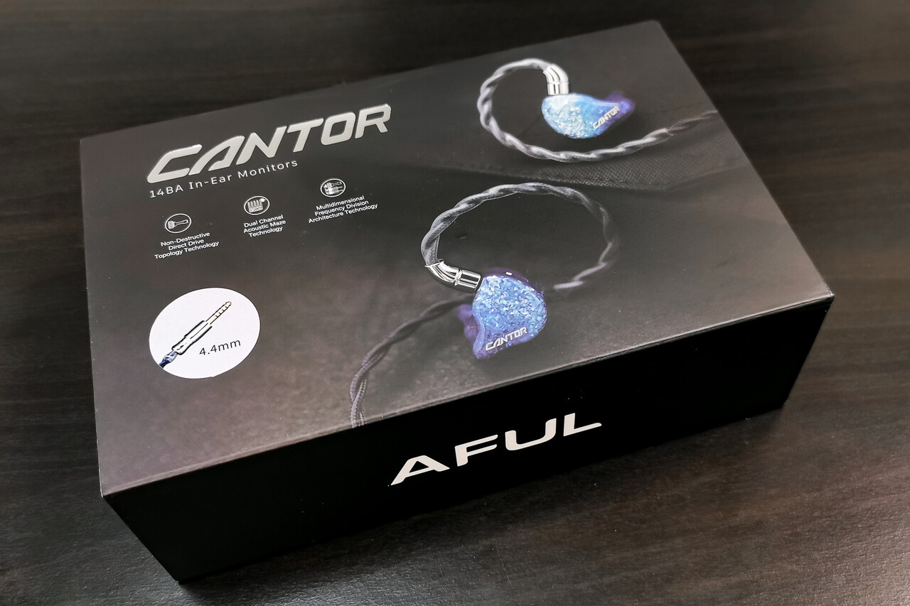 AFUL CANTOR 2pin 4.4mm 試聴のみ AFUL Cantor」 片側14BA構成にさらに