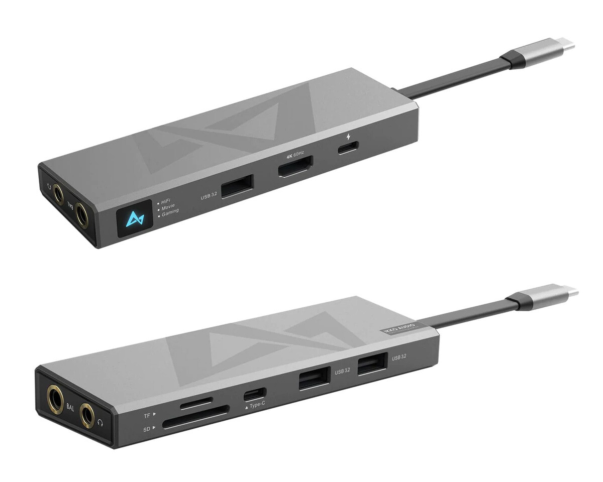 IKKO ITX01 ドッキングステーション　4.4mm接続アリ IKKO ITX01」 ありそうでなかったハイレゾDAC搭載＆4.4mmバランス出力