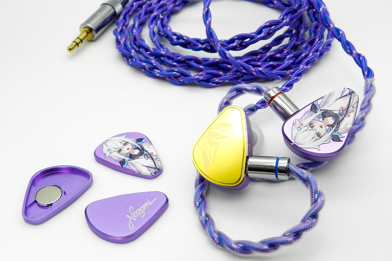 CVJ NOZOMI」 個性的なフェイス交換ギミックを備えつつ、10mm+6mmの2DD