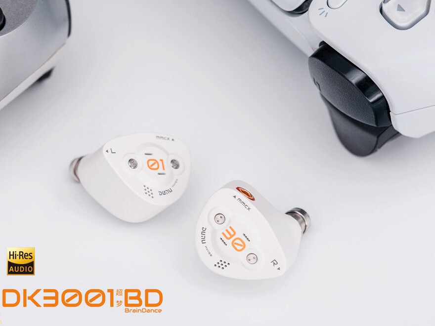 DUNU DK3001BD」 デザインを一新、4マイクロ平面+4BA+1DD構成でクール