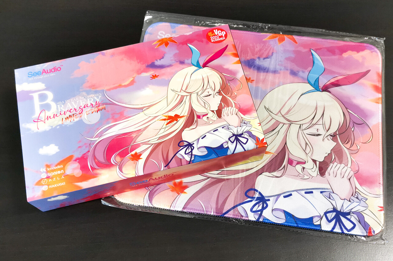 SeeAudio Bravery Anniversary Limited Edition」 限定500個 SeeAudio Bravery Anniversary Limited Edition」 限定500個