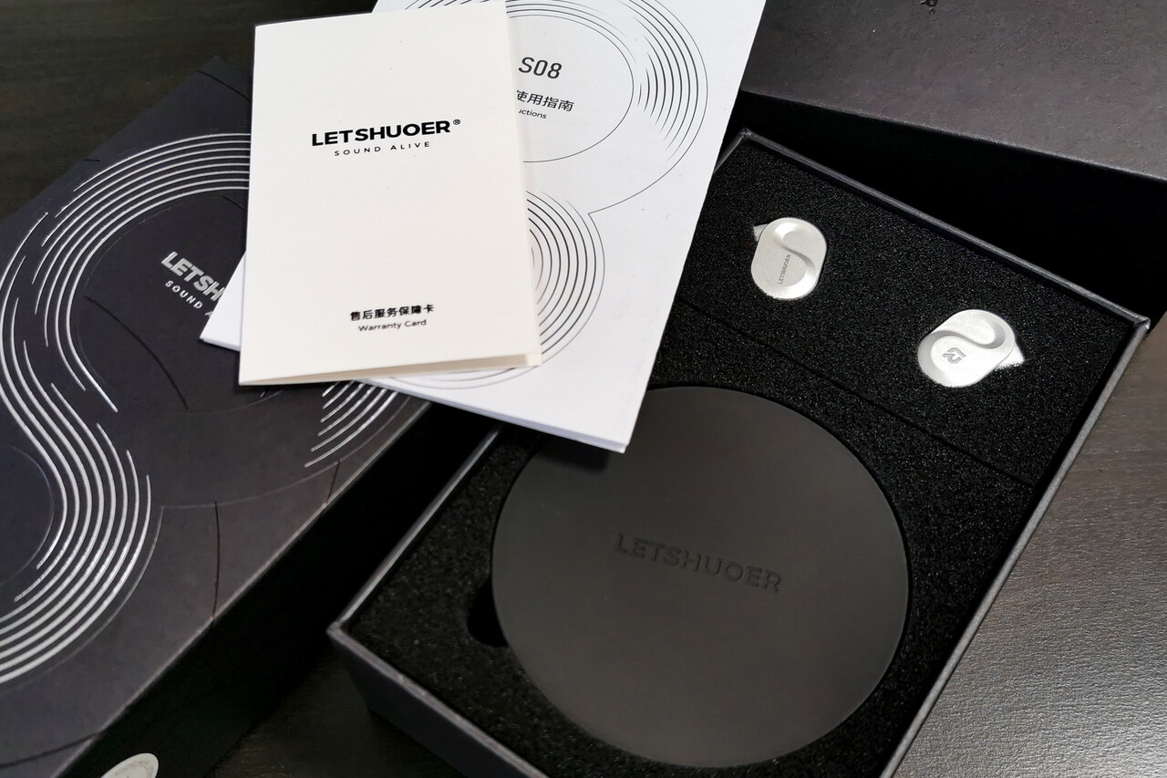 LETSHUOER S08」 第4世代13mm平面駆動ドライバー搭載。上位 LETSHUOER S08」 第4世代13mm平面駆動ドライバー搭載。上位