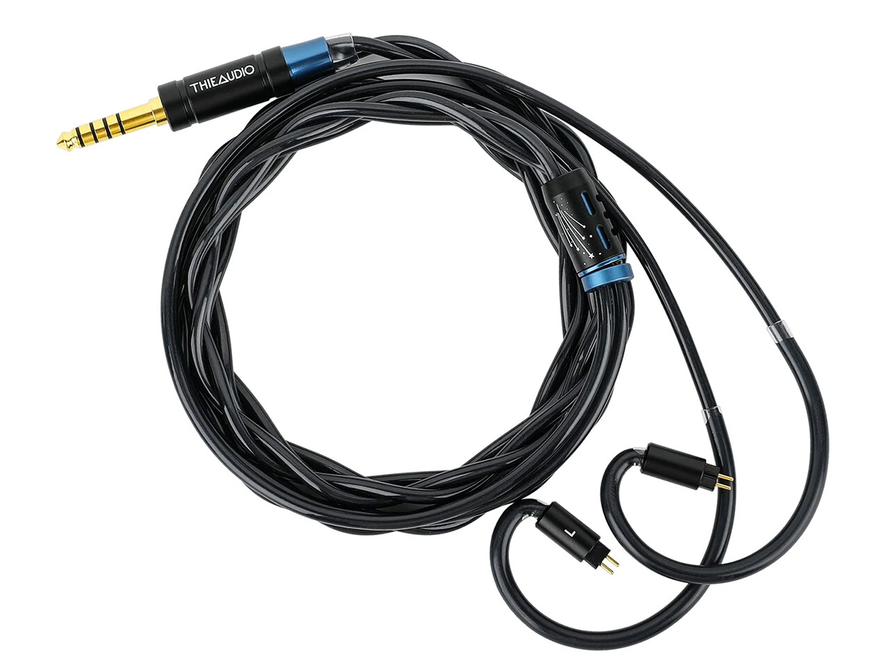 THIEAUDIO EliteNoir」 銀メッキ 5N / 4N LC-OFCケーブル ／ ミドル