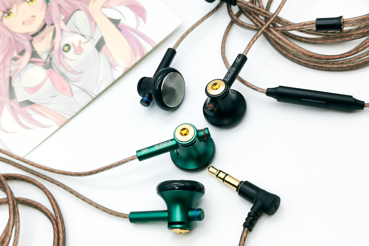 NICEHCK EB2S」 20ドル台で15.4mm大口径LCP振動板ドライバー搭載。優れ