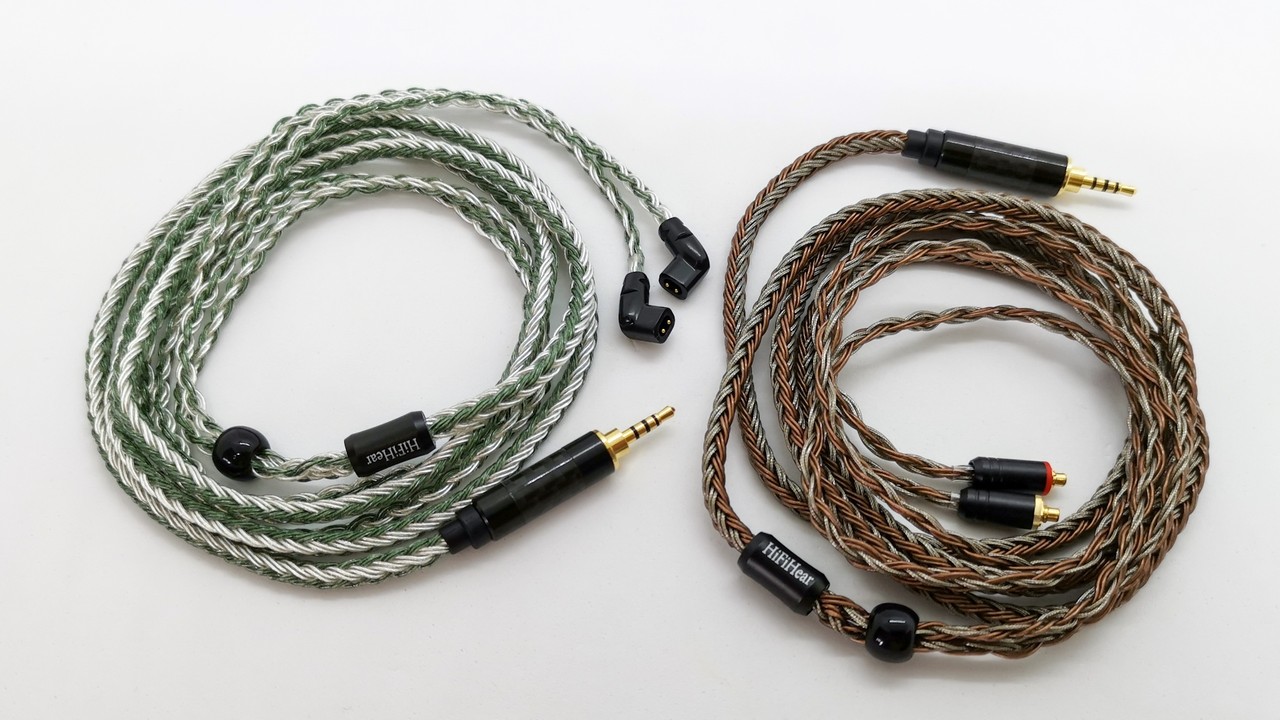 HiFiHear 「HiF4848」「HiF4850」 16芯 銀メッキ線ケーブル HiFiHear 「HiF4848」「HiF4850」 16芯 銀メッキ線ケーブル