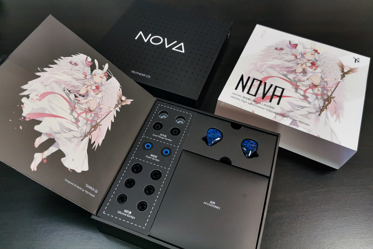 Truthear NOVA」 4BA+1DD構成でより完成度の高いフラット系 Truthear NOVA」 4BA+1DD構成でより完成度の高いフラット系