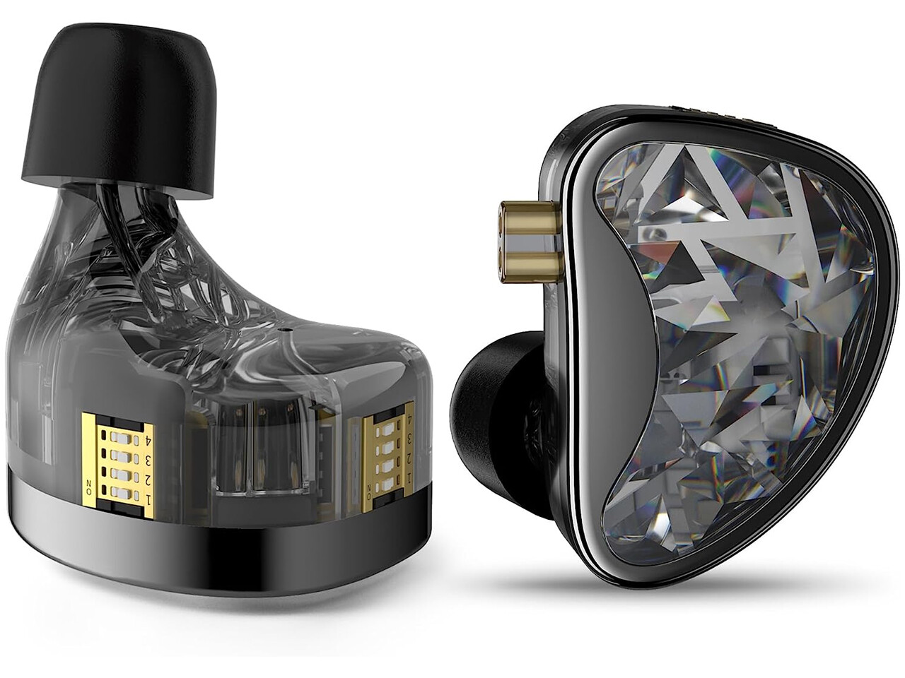 イヤホン KZ AST 24BA 黒/Black(ブラック) マイクなし イヤホン KZ AST 24BA 黒/Black(ブラック) マイクなし Amazon.co