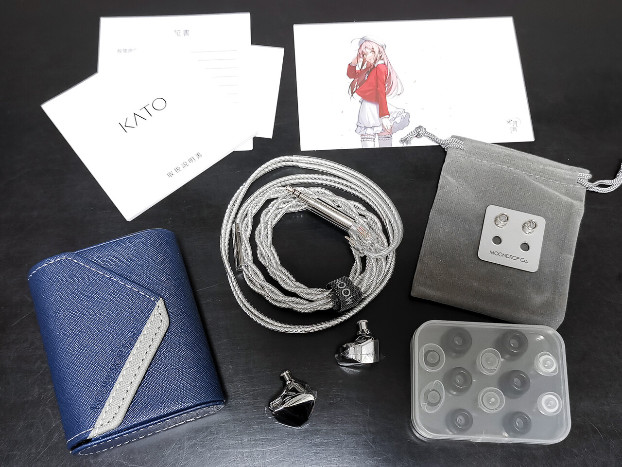 MOONDROP KATO」 名機「KXXS」を踏襲しつつ全く新しく MOONDROP KATO」 名機「KXXS」を踏襲しつつ全く新しく