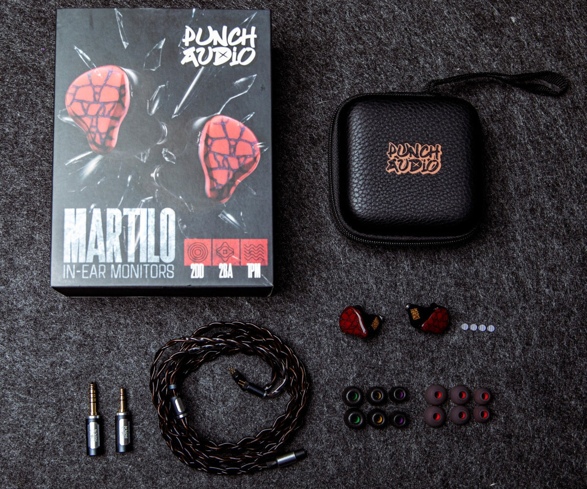 Punch Audio Martilo」低域強化型(Basshead)ながら優れたバランスと