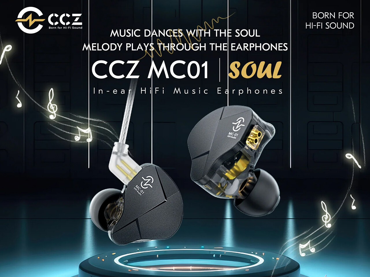 CCZ SOUL (CCZ MC01)」 聴きやすくバランスの良い1DD構成で2千円台の低