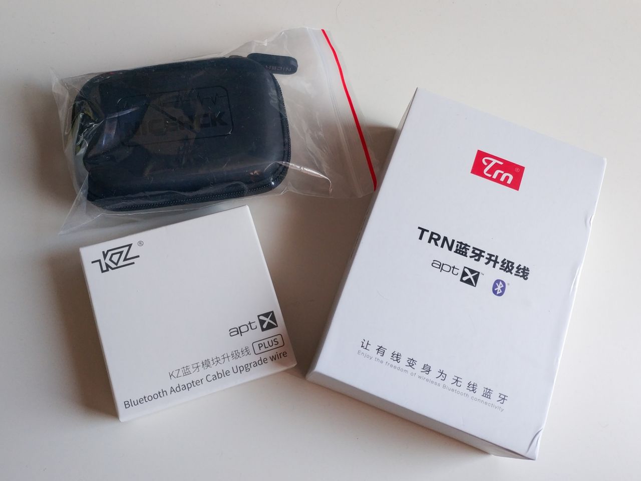 TRN Bluetooth 4.1 （aptX版）」「NICEHCK HB1」「KZ AP2」 MMCX